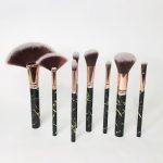 ست براش آرایشی، براش دسته آبرنگی، براش آرایشی ۸ عددی، بهترین ست براش، براش حرفه‌ای آرایش، خرید براش آرایشی، براش کرم پودر، براش سایه چشم، براش کانتور
