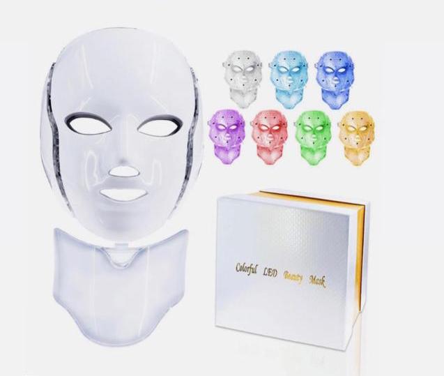 دستگاه لایت تراپی، ماسک نور درمانی، ماسک LED صورت، دستگاه LED درمان پوست، ماسک صورت برای جوانسازی و درمان آکنه