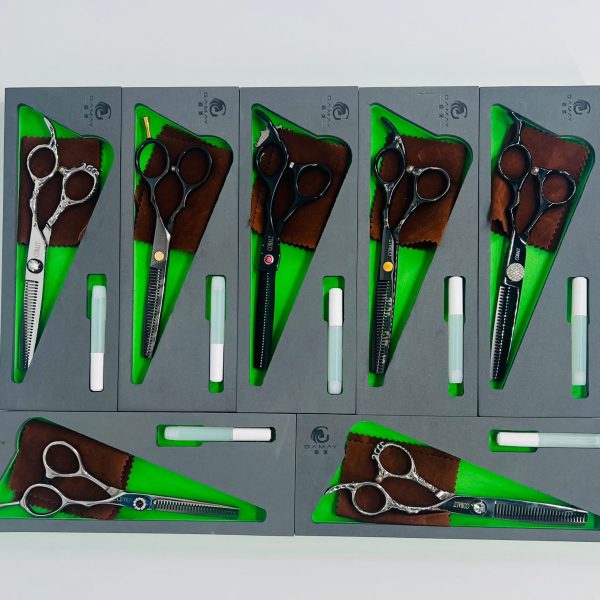 قیچی کربن دار Cobalt، قیچی پیتاژ کربن دار، قیچی کات مو کربن دار، قیچی حرفه‌ای کربن دار، قیچی پیتاژ Cobalt